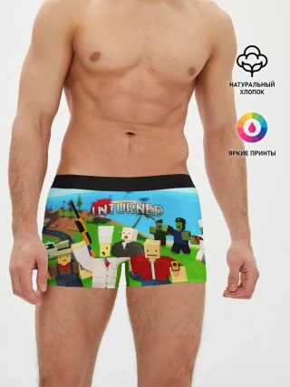 Мужские трусы боксеры / UNTURNED