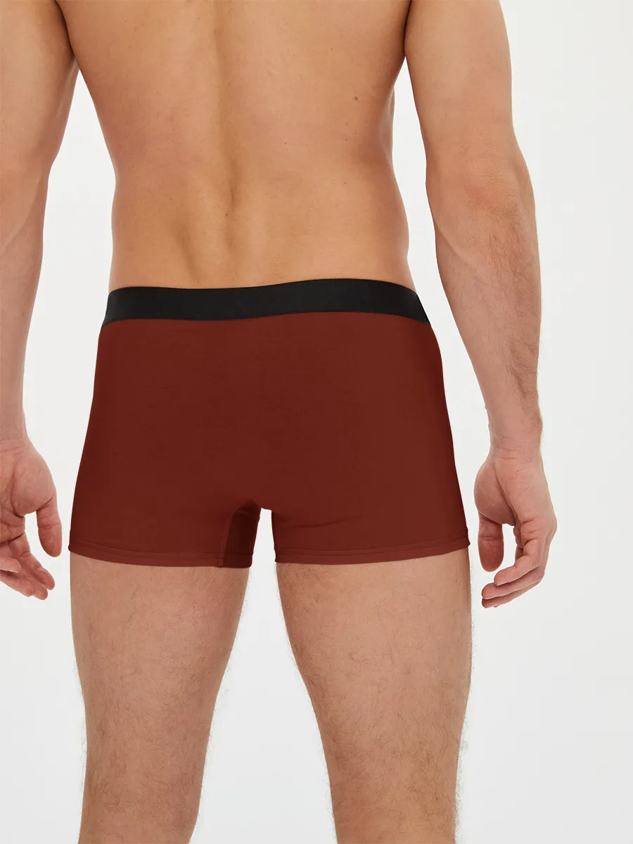 Мужские трусы боксеры / Русский медведь в шапке