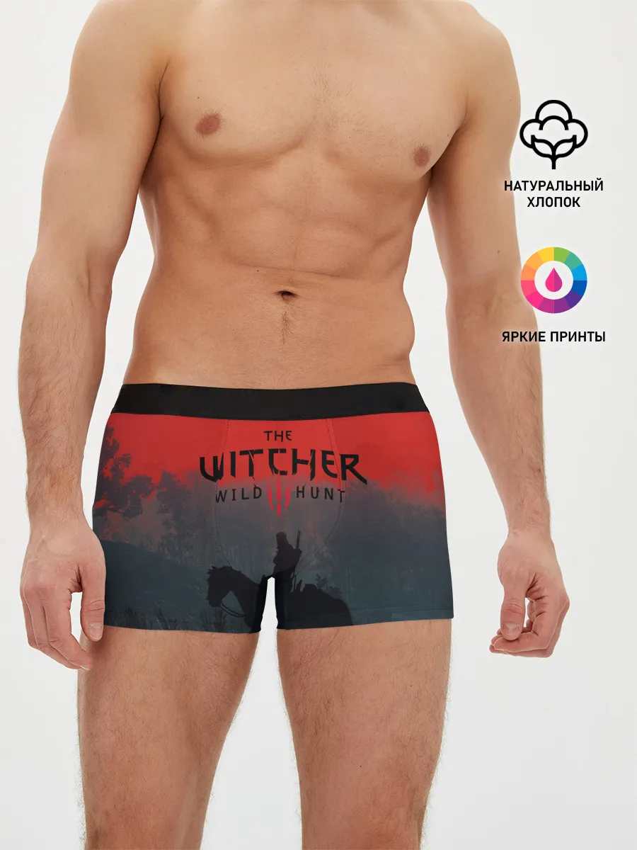 Мужские трусы боксеры / На плотве | Ведьмак