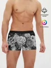Мужские трусы боксеры / Розы