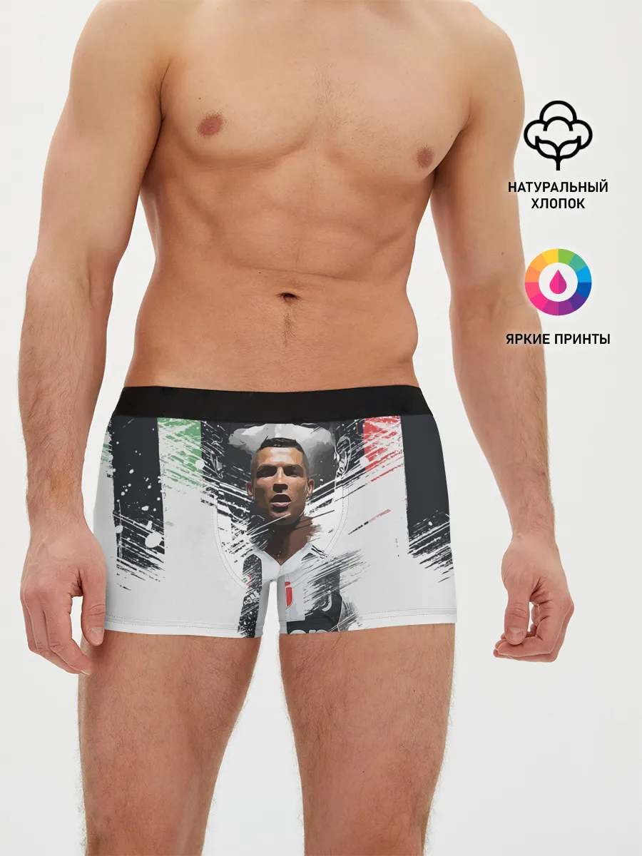 Мужские трусы боксеры / Криштиану Роналду