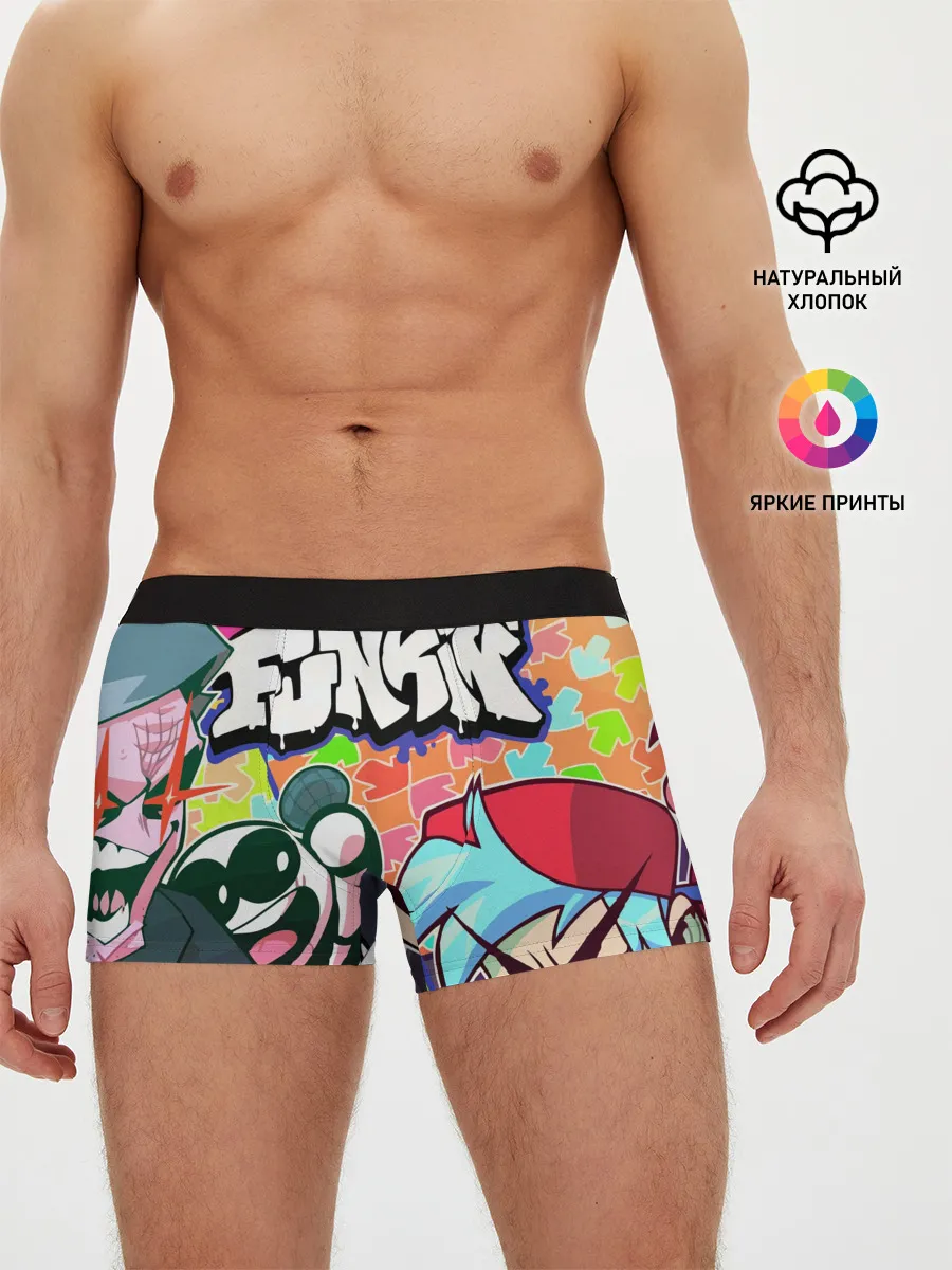 Мужские трусы боксеры / Friday night funkin
