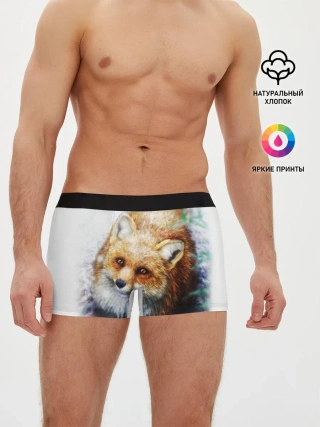 Мужские трусы боксеры / Лиса