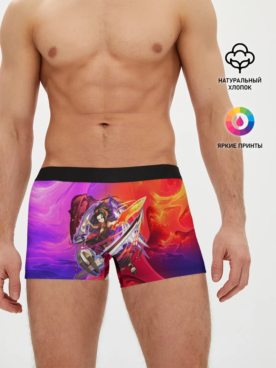 Мужские трусы боксеры / Шаман Кинг | Йо Асакура