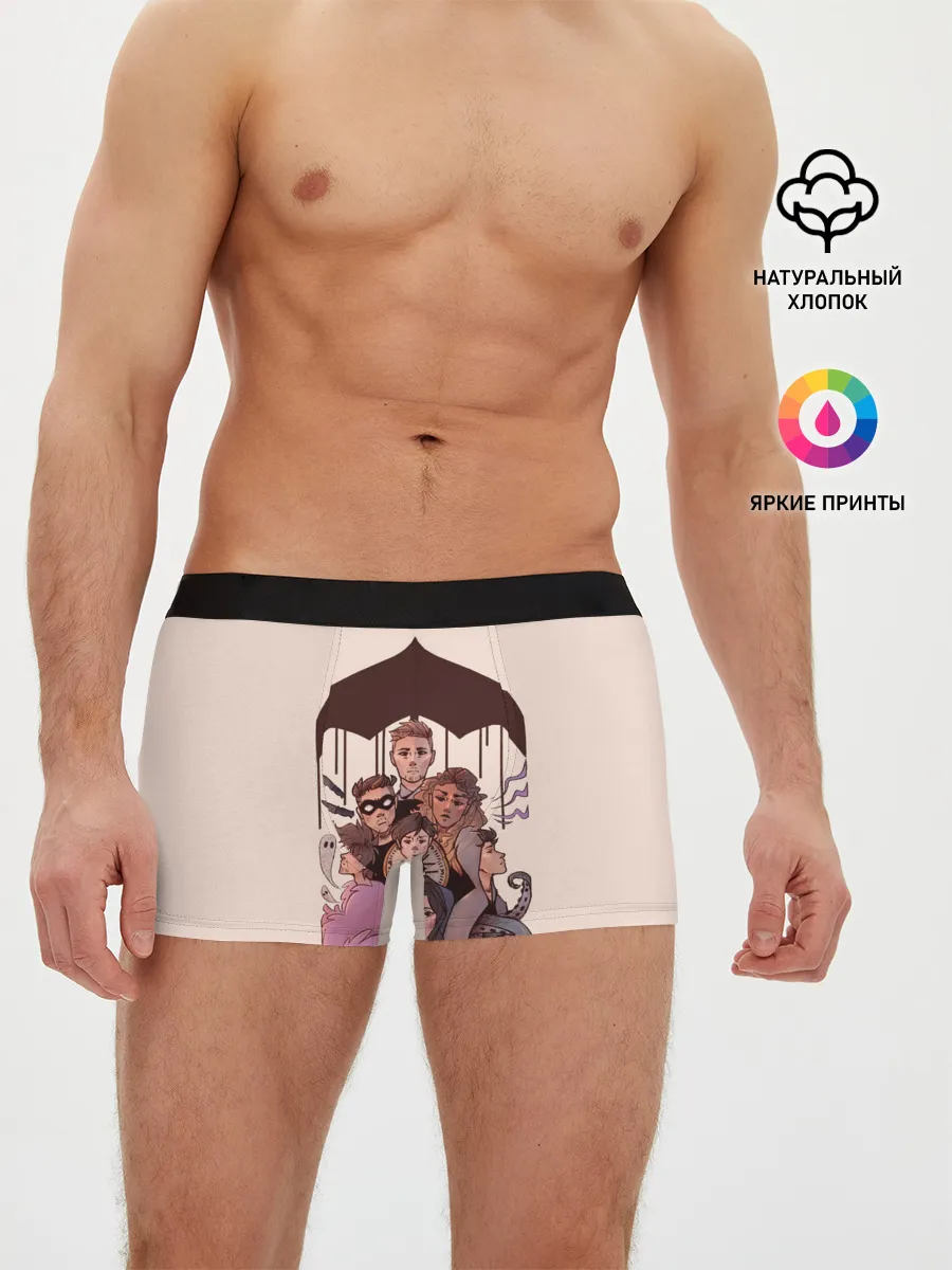 Мужские трусы боксеры / Семья вместе