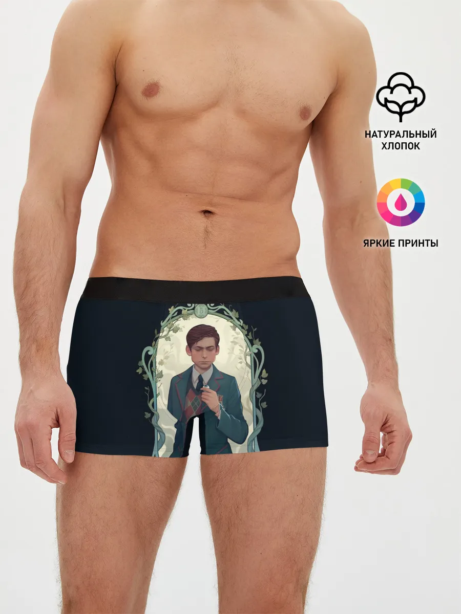 Мужские трусы боксеры / Пятый в рамке