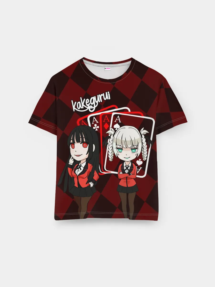 Мужская базовая футболка / Kirari and Yumeko Kakegurui