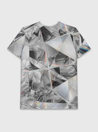 Мужская базовая футболка / Бриллиантовый блеск