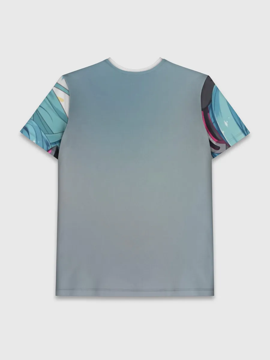 Мужская базовая футболка / Miku множество