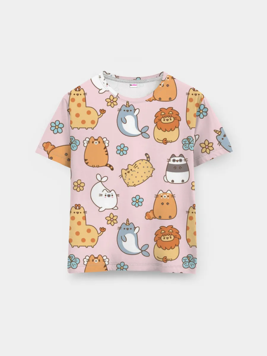 Мужская базовая футболка / Зверюшки