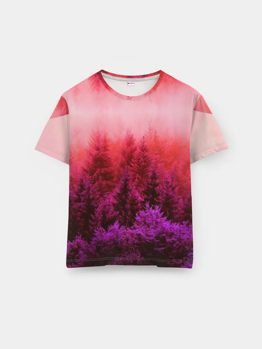 Мужская базовая футболка / КРАСНАЯ ОСЕНЬ