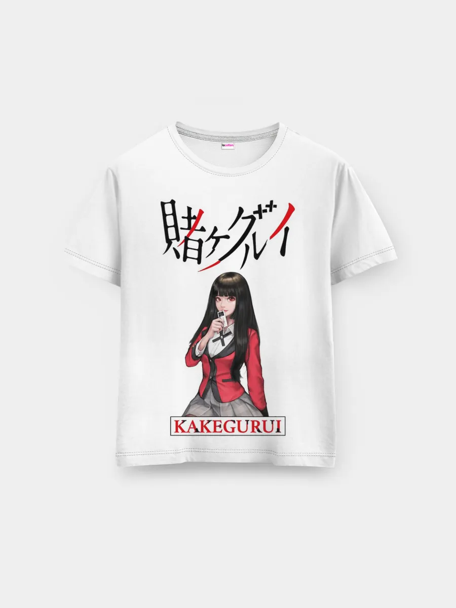 Мужская базовая футболка / Kakegurui