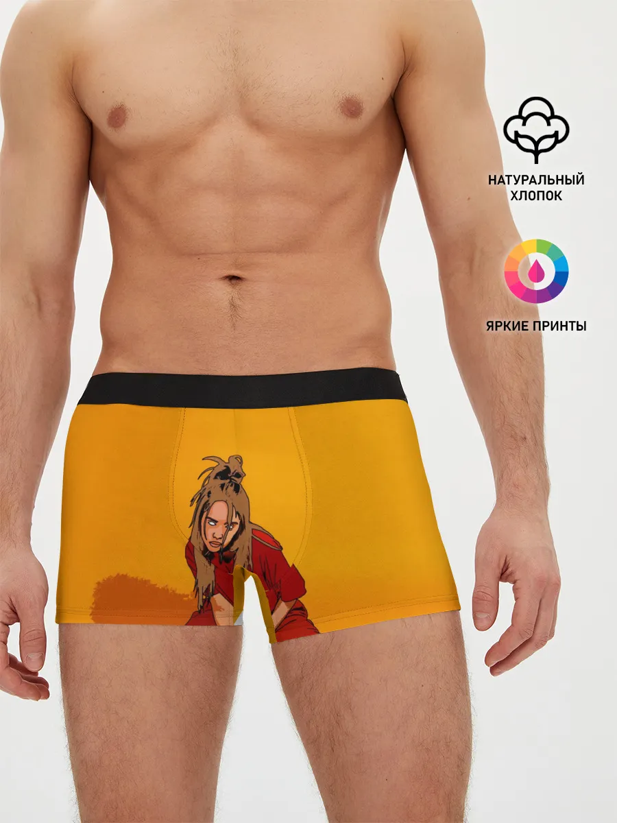 Мужские трусы боксеры / Billie Eilish