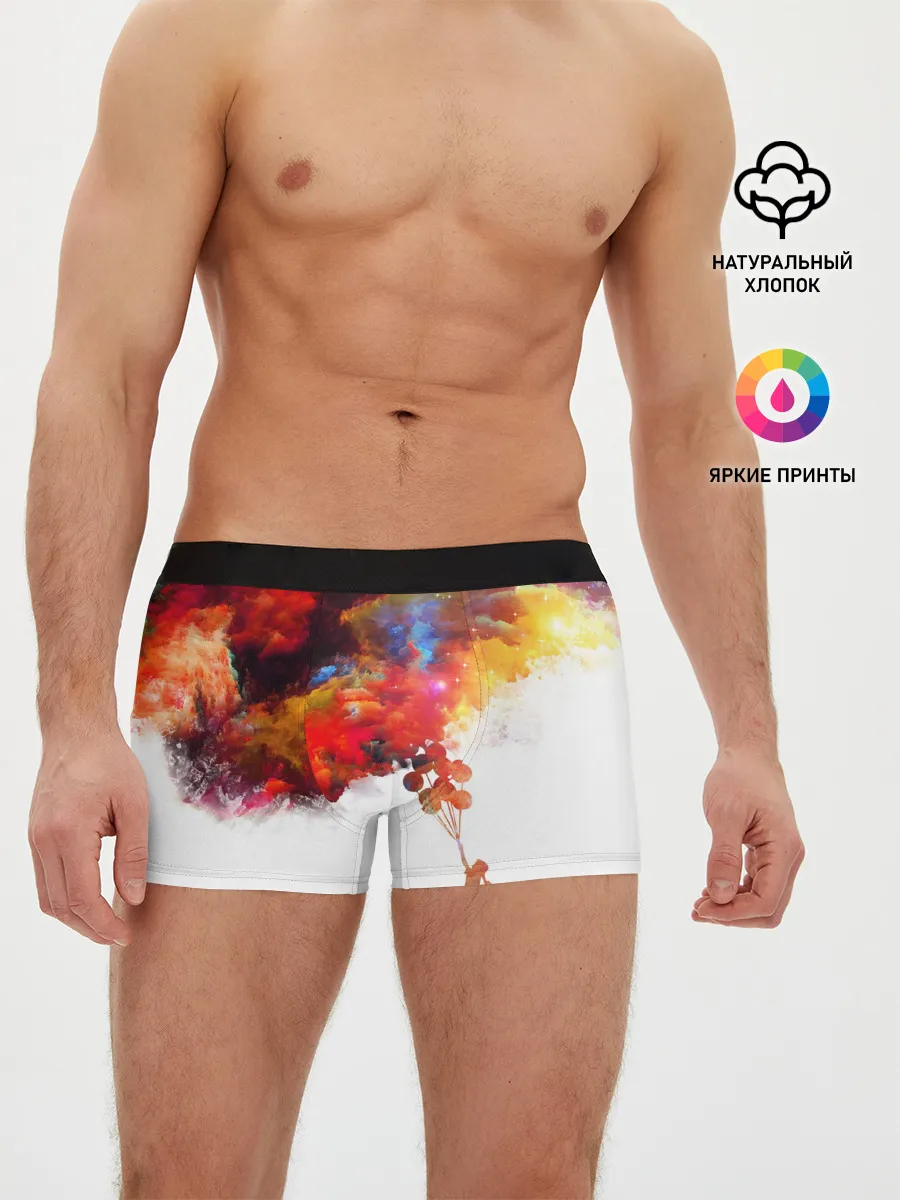 Мужские трусы боксеры / Девочка с шарами