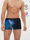 Мужские трусы боксеры / Синий космос