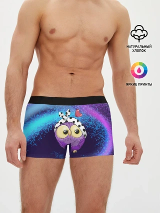 Мужские трусы боксеры / Стильная сова