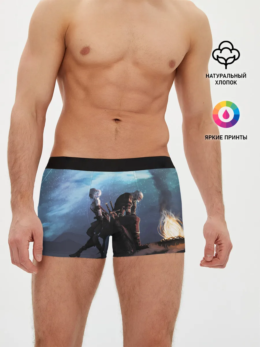 Мужские трусы боксеры / Цири И Геральд