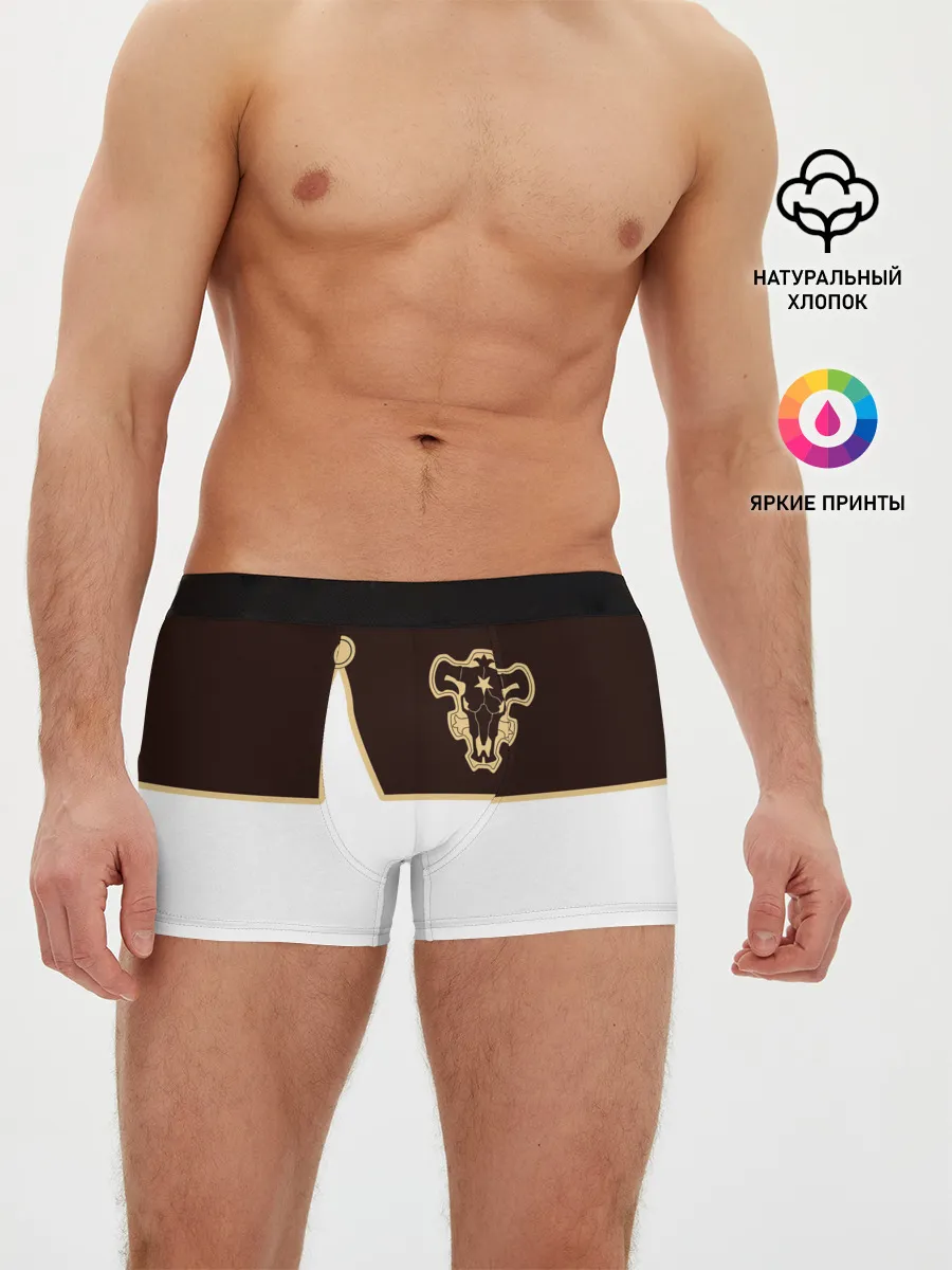 Мужские трусы боксеры / Мантия Чёрный Бык