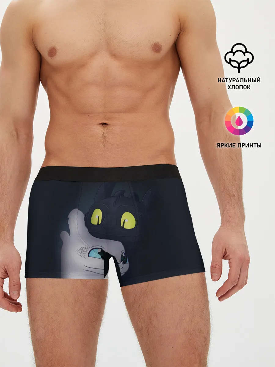 Мужские трусы боксеры / Как приручить дракона