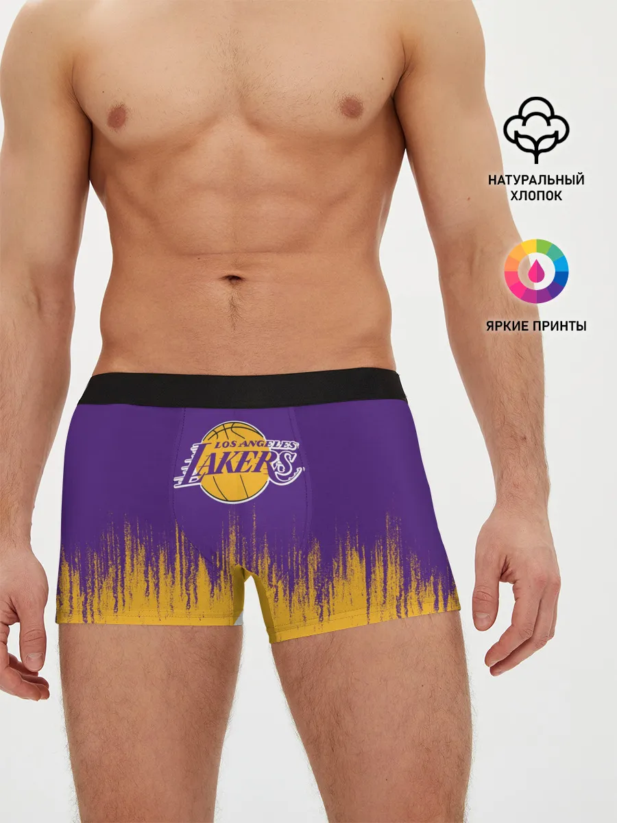 Мужские трусы боксеры / LA LAKERS