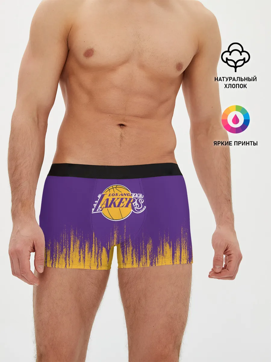 Мужские трусы боксеры / LA LAKERS