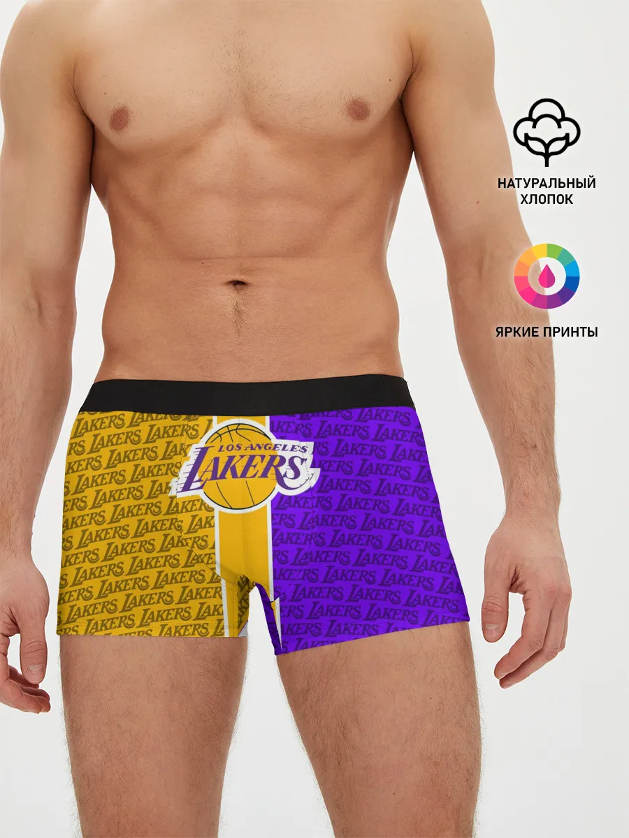 Мужские трусы боксеры / LA LAKERS