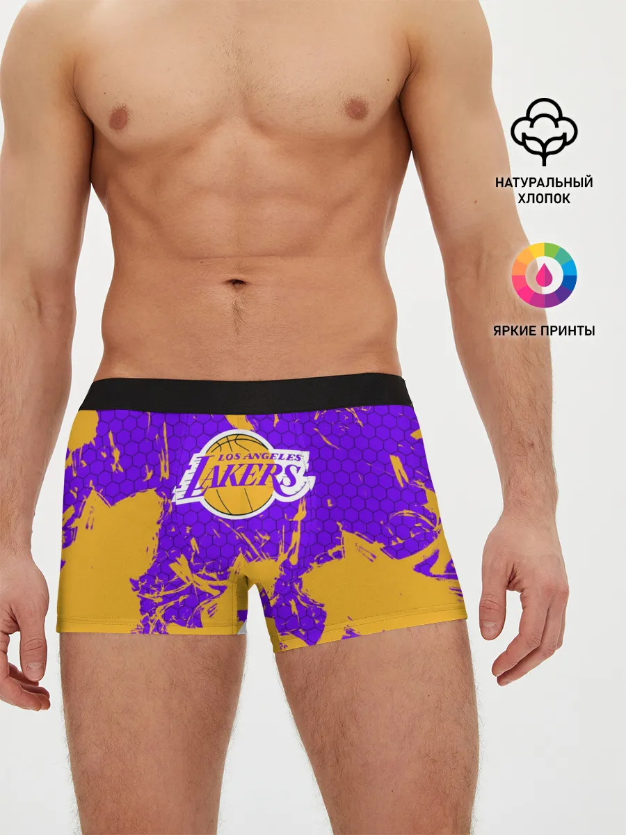 Мужские трусы боксеры / LA LAKERS