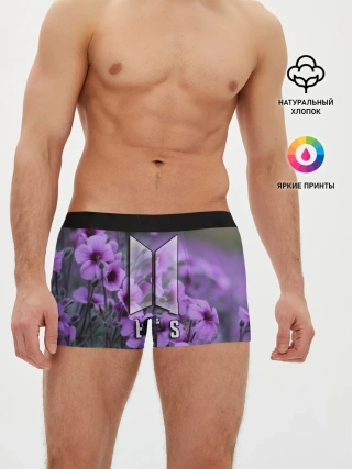 Мужские трусы боксеры / BTS
