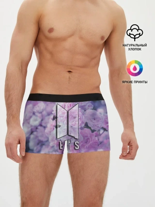 Мужские трусы боксеры / BTS