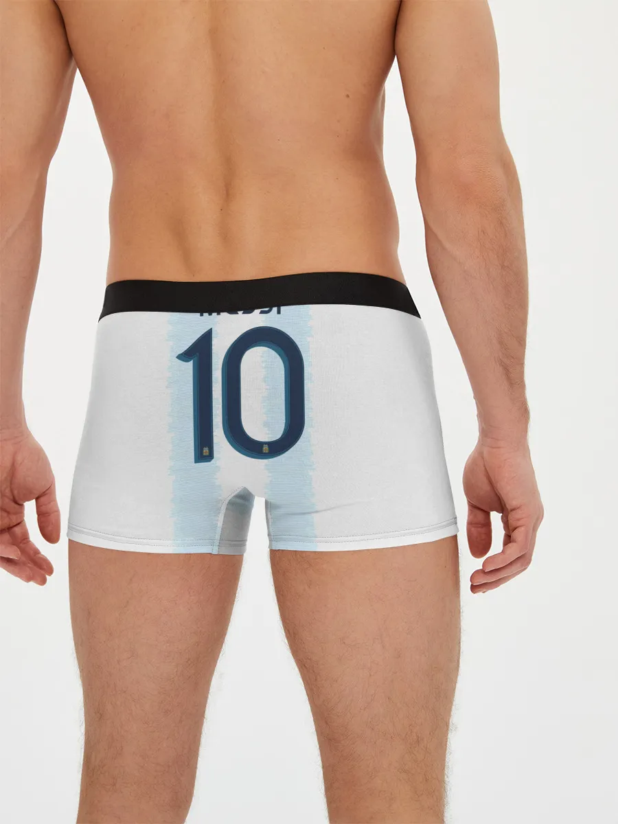 Мужские трусы боксеры / Messi Copa America 2019