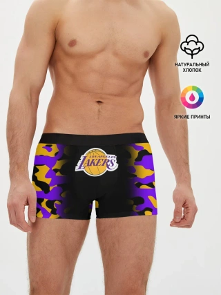 Мужские трусы боксеры / LA LAKERS