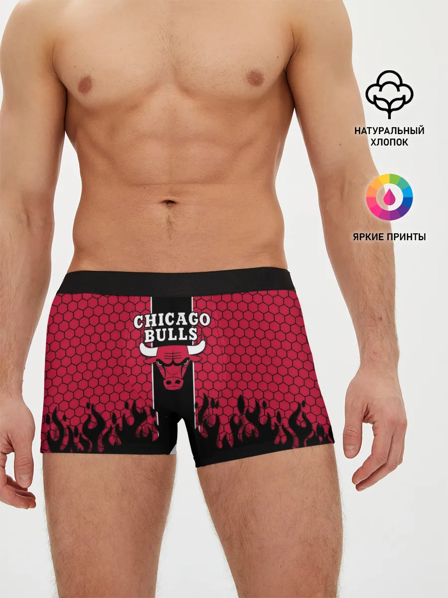 Мужские трусы боксеры / CHICAGO BULLS