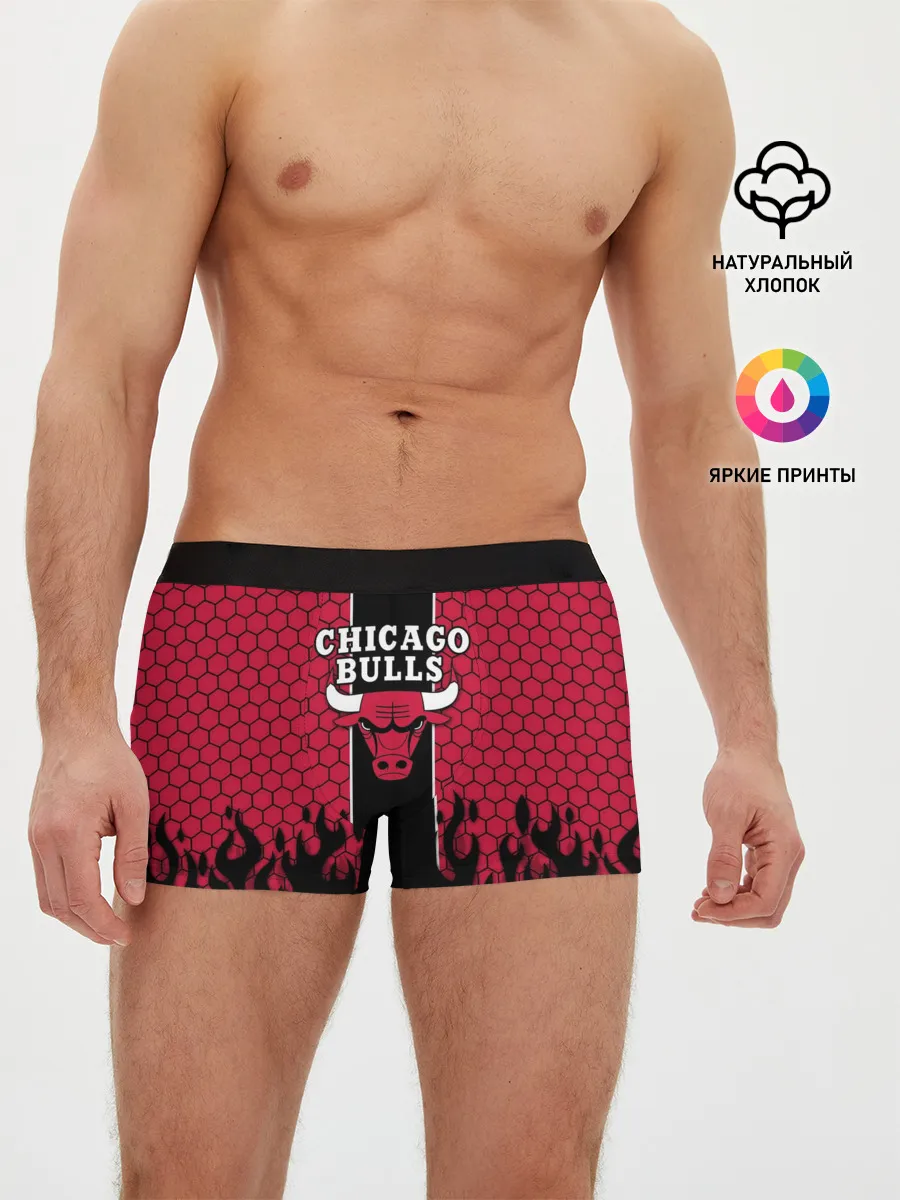 Мужские трусы боксеры / CHICAGO BULLS