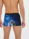Мужские трусы боксеры / Сердитый кот в космосе