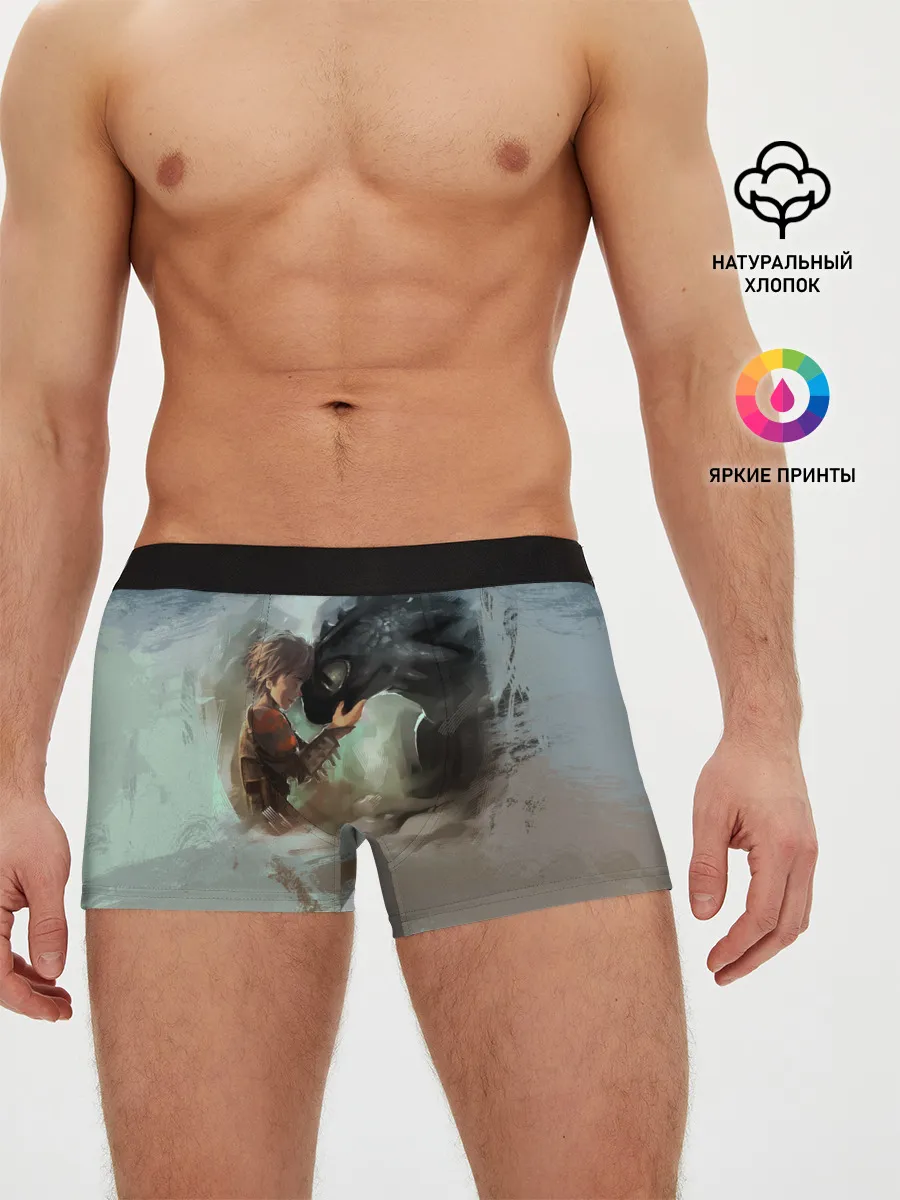 Мужские трусы боксеры / Верные друзья