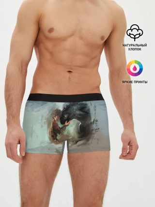 Мужские трусы боксеры / Верные друзья