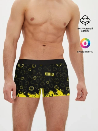 Мужские трусы боксеры / NIRVANA