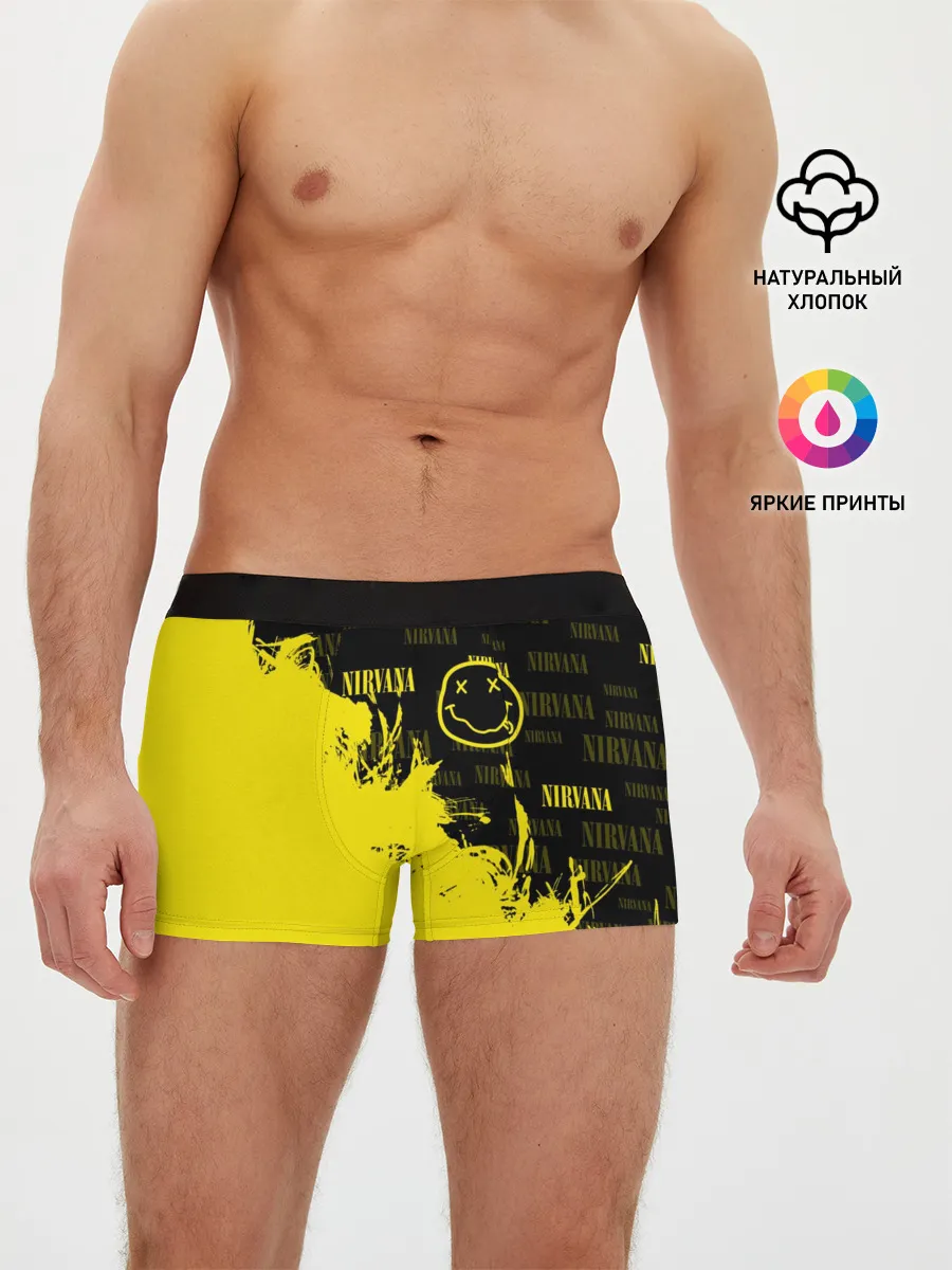 Мужские трусы боксеры / NIRVANA