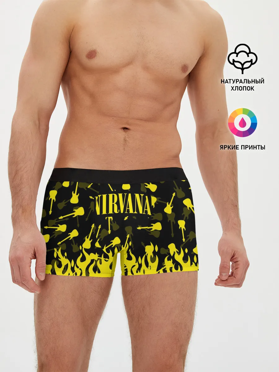 Мужские трусы боксеры / NIRVANA