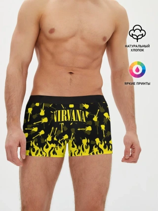 Мужские трусы боксеры / NIRVANA