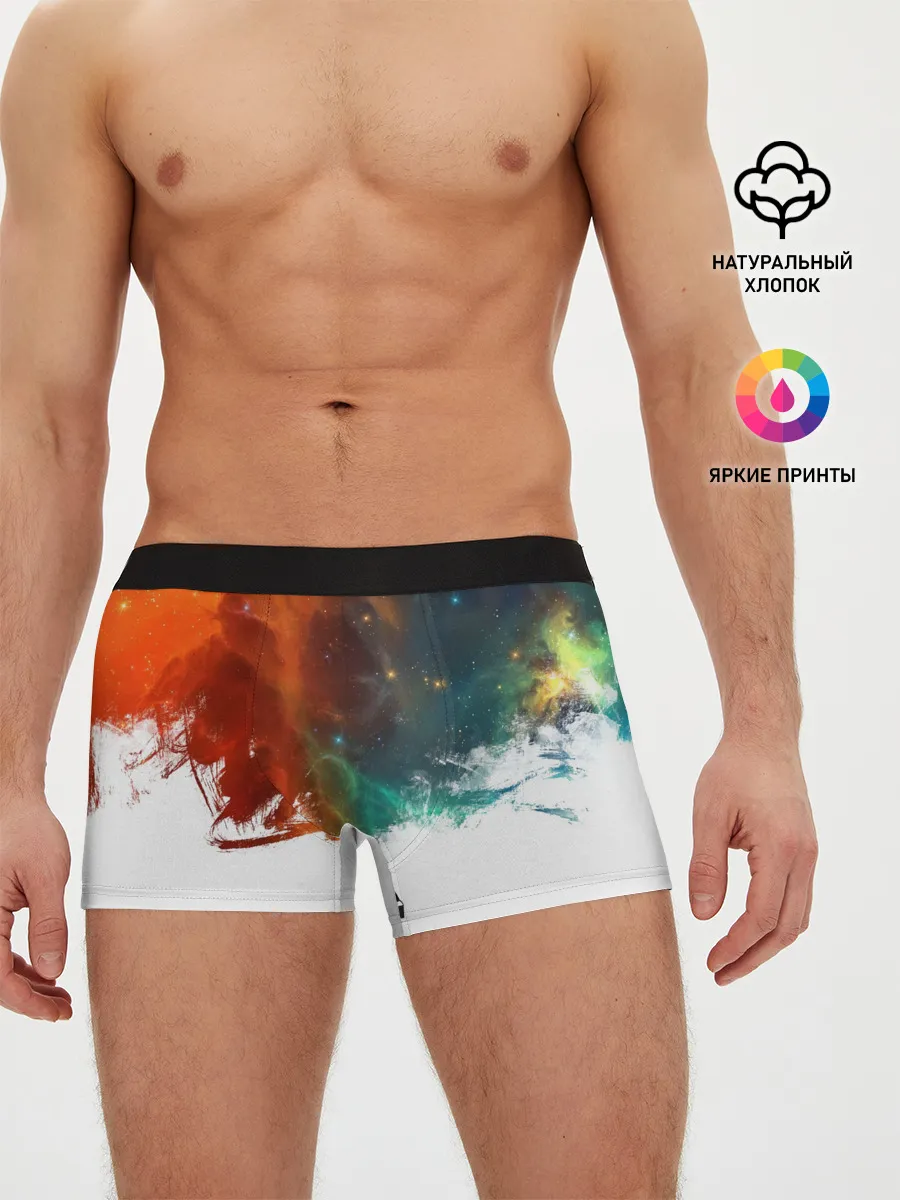 Мужские трусы боксеры / Красим космос