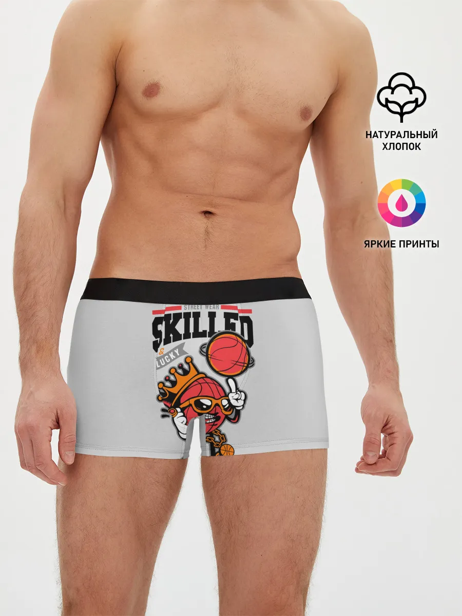 Мужские трусы боксеры / Skilled and lucky