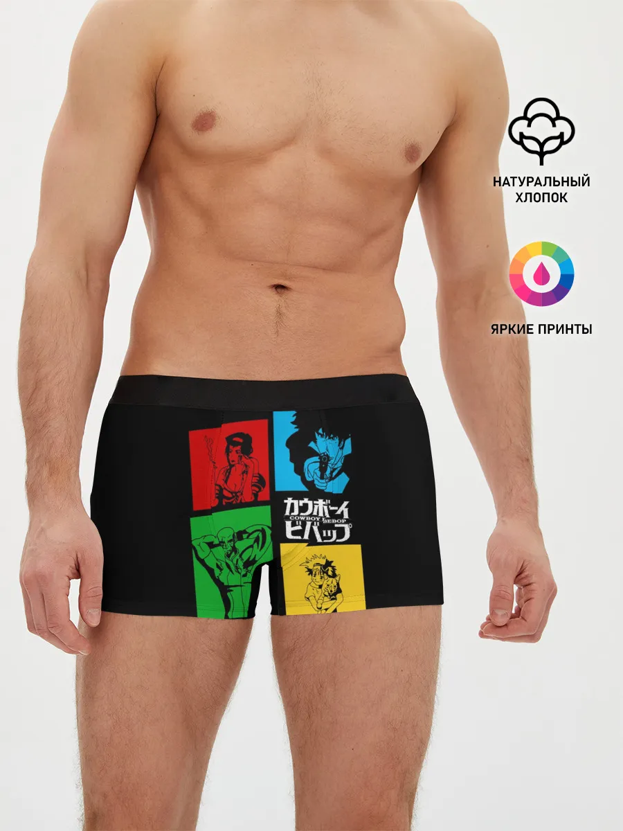 Мужские трусы боксеры / Ковбой Бибоп