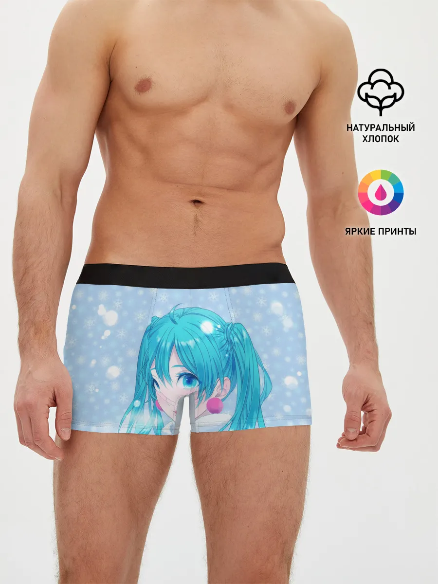 Мужские трусы боксеры / Мику