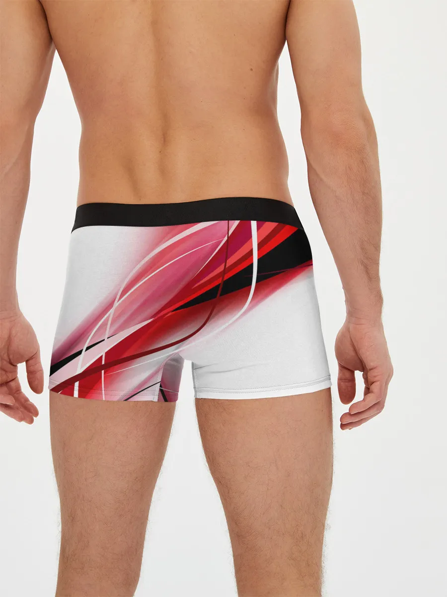 Мужские трусы боксеры / Красная линия