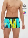 Мужские трусы боксеры / Кислотный арт