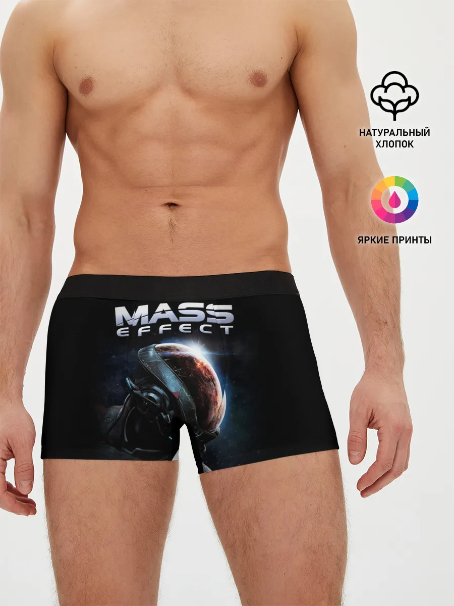 Мужские трусы боксеры / Mass Effect