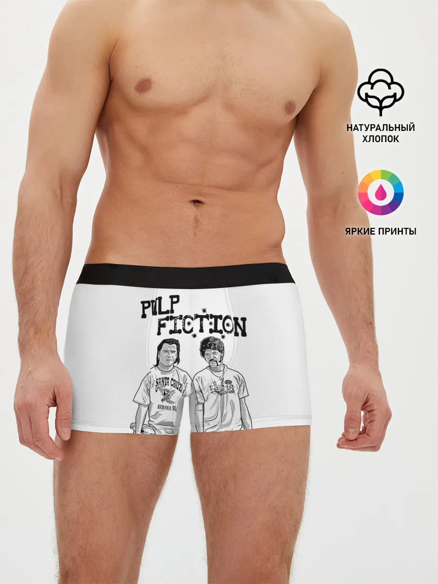 Мужские трусы боксеры / Криминальное Чтиво