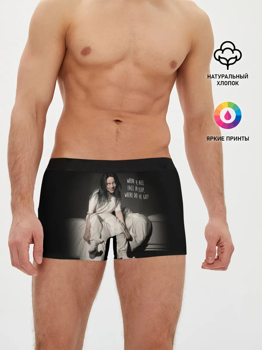 Мужские трусы боксеры / Billie Eilish