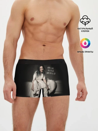Мужские трусы боксеры / Billie Eilish